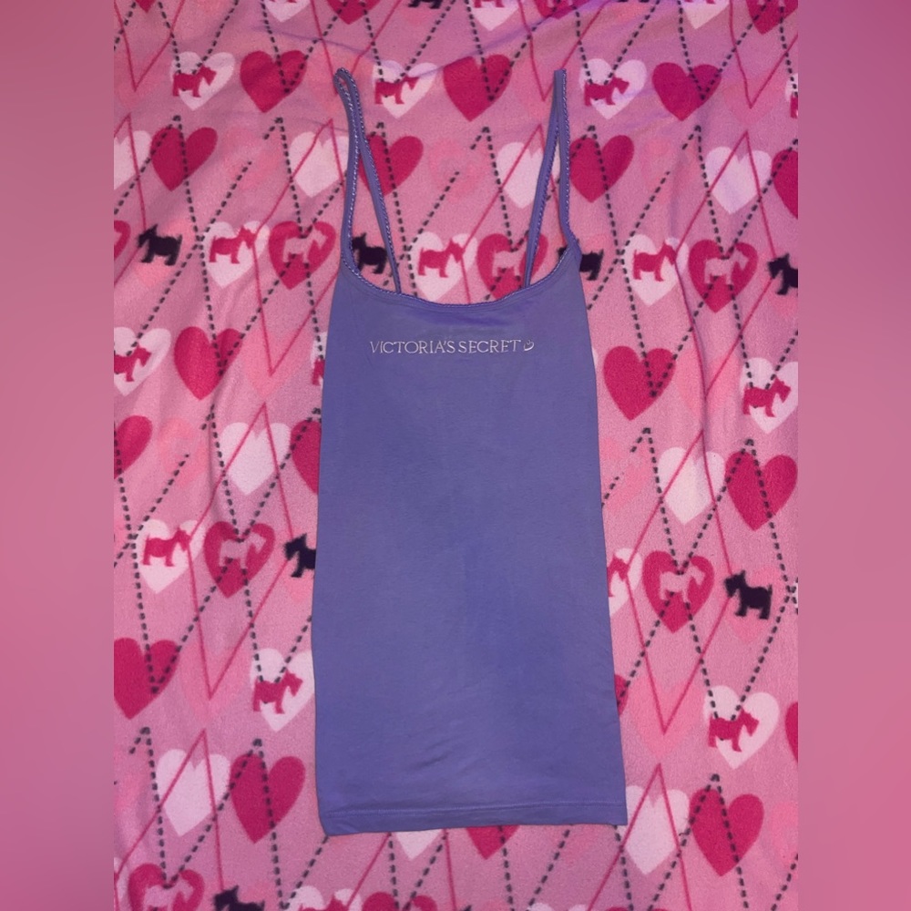 VICTORIA’S SECRET BABY BLUE CRISS CROSS NIGHTGOWN